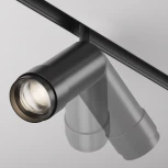 Трековый светильник магнитный 48V Maytoni Focus Zoom TR211-1-12W4K-Z-B (LED, круглые)