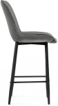 Полубарный стул Notta Седа К темно-серый / черный 511177