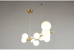 Подвесной светильник Aployt Letizia APL.314.03.10 (220V, на тросе, шарики, молекулы)
