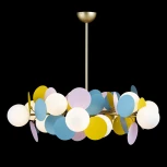 Подвесная люстра Loft IT Matisse 10008/12 mult (для детской, 220V, шарики)
