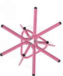 Вешалка напольная Галилео 217 розовый от фабрики Mebelik
