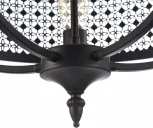 Подвесная люстра Freya Conte FR4166-PL-05C-BL (220V, на цепи)