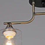 Потолочная люстра на штанге Reluce 02312-0.3-03 AB+BK (220V)