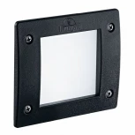 Встраиваемый светильник уличный Ideal Lux LETI PT1 SQUARE NERO (220V, IP66)