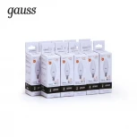 Лампочка светодиодная E14 12W 220V свеча белая 3000K Gauss 33112