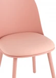Стул Fog с подушкой пластик пыльно-розовый УТ000036898