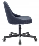 Кресло Бюрократ CH-340M темно-синий Light-27 крестовина металл