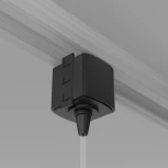 Коннектор для трека Unity черный (однофазный) Maytoni Technical TRA010-1-A-B (220V)