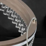 Подвесной светильник ярусный Lussole Hardin LSP-7428 (LED, 220V, на тросе, кольцо)