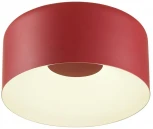 Потолочный светильник круглый Sonex Confy 7691/26L металл/акрил/белый/красный LED 26Вт 4000K D260 IP20 (220V, круглые)