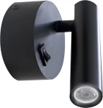 Спот Donolux Jum DL18436/A Black (LED, 220V, выключатель)