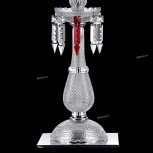 Интерьерная настольная лампа Crystal Lux Princess LG1 (220V, подвески, выключатель)