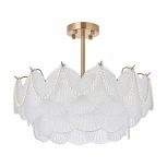 Потолочная люстра на штанге Arte Milano Rim 316008/D500 BS (220V, ракушка)