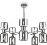 Потолочная люстра на штанге Freya Savia FR5203PL-10CH1