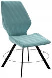 Стул 243 B15 MINT поворотный/ ножки черные Dikline 00-00062073