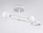 Потолочная люстра на штанге Ambrella Comfort FL66221 (регулировка яркости, LED, 220V, пульт управления, шарики)