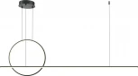 Подвесной светильник Maytoni Halo MOD247PL-L49BK (LED, 220V, на тросе, кольцо)