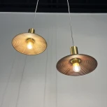 Подвесной светильник Wood Light Brown ImperiumLoft Wood-C01 (141158-26) (220V, на проводе)