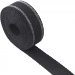 Токопроводящая текстильная лента Kink Light Сатори 196-1000,19 10м черный