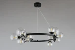 Подвесной светильник Aployt Feliche APL.334.03.14 (220V, на тросе, шарики, молекулы)