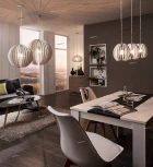 Подвесной светильник Eglo Cossano 94765 (220V, на проводе, шар)