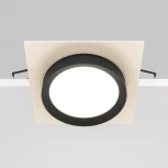 Встраиваемый светильник Hoop GX53 1x15Вт Maytoni Technical DL086-GX53-SQ-WB (220V, круглые)