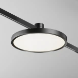 Трековый светильник магнитный 4000K 10Вт Maytoni Plato TR153-1-10W4K-B (LED, 24V, круглые)