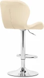 Барный стул Woodville Trio beige / chrome
