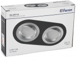 Светильник встраиваемый Feron DL2812 48462 50W G5.3 черный