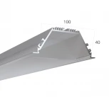 Встраиваемый профиль для светодиодной ленты Ulight 0243605