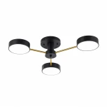 Потолочная люстра на штанге Arte Milano Ferrara 252006/3 Bk/Bk (LED, 220V, круглые)