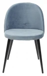 Обеденный стул M-City JAZZ G108-56 пудровый синий, велюр