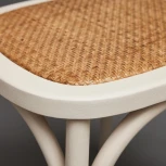 Стул CROSS (mod.CB2001) Белый (butter white) (дерево береза)