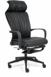Кресло WING черный (кож/зам)