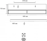 Потолочный светильник круглый Sonex Lofty 7723/100L металл/пластик/белый/черный/золотой LED 100Вт 3000-6000K D600 IP20 пульт ДУ (220V, круглые)