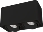 Накладной светильник LED SP-CUBUS-S195x100-2х8W Day4000 (BK, 45 deg, 230V) (Arlight, IP20 Металл) 036056