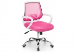 Компьютерное кресло Woodville Ergoplus белое / розовое 11652
