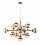 Потолочная люстра на штанге Stilfort Sogno 2134/05/13P (220V, шарики, молекулы)