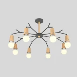 Потолочная люстра на штанге Les Color D95 Grey Imperiumloft ﻿Lesc_01 (220516-23)