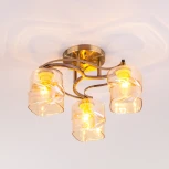 Потолочная люстра Eurosvet Brice 30158/3 античная бронза