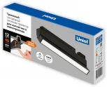 Трековый светильник магнитный 48V 12W ULB-M80-12W/4000K/35 BLACK (LED)