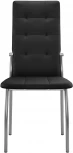 Стул ГАЛС-М каркас хром/ к/з Pegaso черный Dikline 00-00058729
