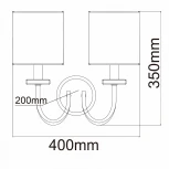 Бра Chiaro Палермо 386026902
