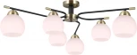 Потолочная люстра на штанге ILLUMICO IL0638-6CSQ-24 AB BK LIBRA (220V)