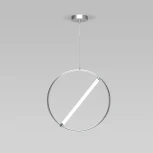 Подвесной светильник Eurosvet Element 90281/1 хром (LED, 220V, пульт управления, на проводе, кольцо)