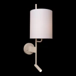 Бра для чтения Loft It Ritz 10253W/B White (220V, выключатель, круглые)