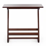 Стол письменный FARGO (mod. ST-309) Темный орех (HN GLAZE) (дерево гевея, МДФ)