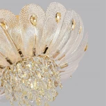 Потолочная люстра Odeon Light Paroti 5048/7 золото/прозрачный/янтарный/металл/хрусталь/стекло E14 7*40W