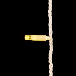 Гирлянда Занавес с Колпачком 2 x 9 м Тепло-Белый 220В, 1800 LED, Провод Белый ПВХ, IP65