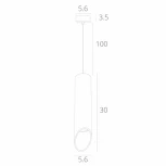 Подвесной светильник Arte Lamp Pilon-silver A1536SP-1WH (220V, на проводе, круглые)